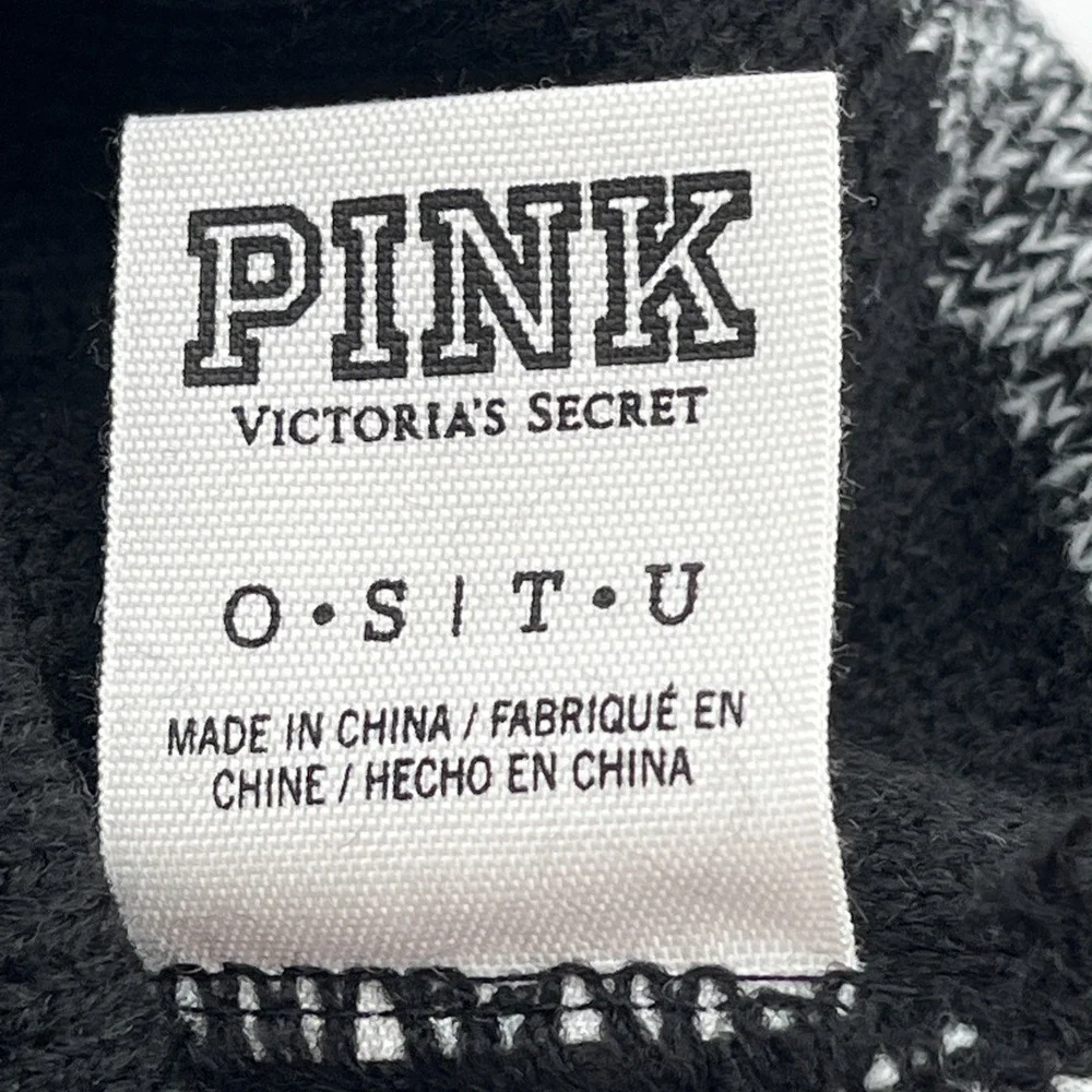 2‎ VICTORIA'S SECRET PINK FASHION SHOW BEANIE POM POM HATS PINK NATION